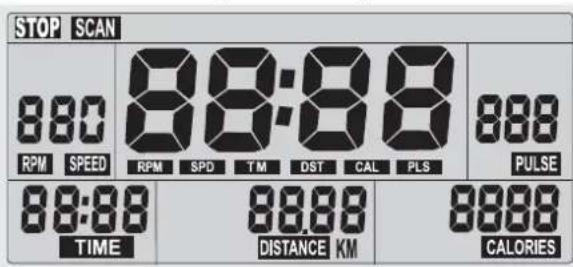 KETTLER ST 7476 - Arranque del aparato - 1