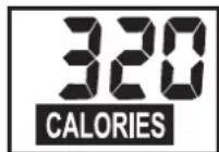KETTLER SM 914575 - CALORIES Calorieën-, energieverbruik In dit veld wordt het berekende calorieën- verbruik weergegeven. De waarde wordt - 1