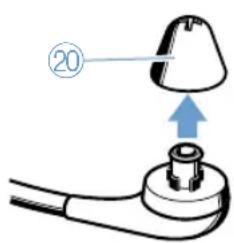 SENNHEISER SET 900 - Nettoyer les embouts - 1