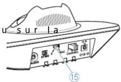 SENNHEISER SET 840TV - Accentuation des aigus (réglages 2 et 3) - 1