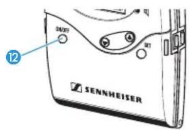 SENNHEISER EK 2015 - Utiliser le récepteur - 2