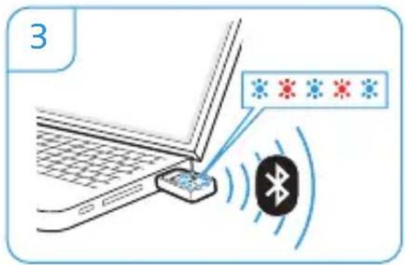 SENNHEISER BTD 500 USB - Ligar o BTD 500 USB - 2