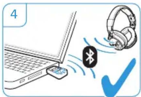 SENNHEISER BTD 500 USB - De BTD 500 USB verbinden - 3