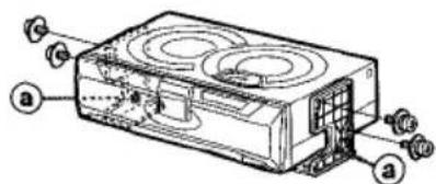 AIWA ADCM60 - Note on the brackets - 1