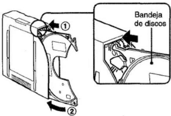 AIWA ADCM60 - Notas sobre el cargador de discos - 2