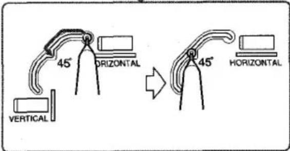 AIWA ADCM60 - Mounting angle setting levers - 2