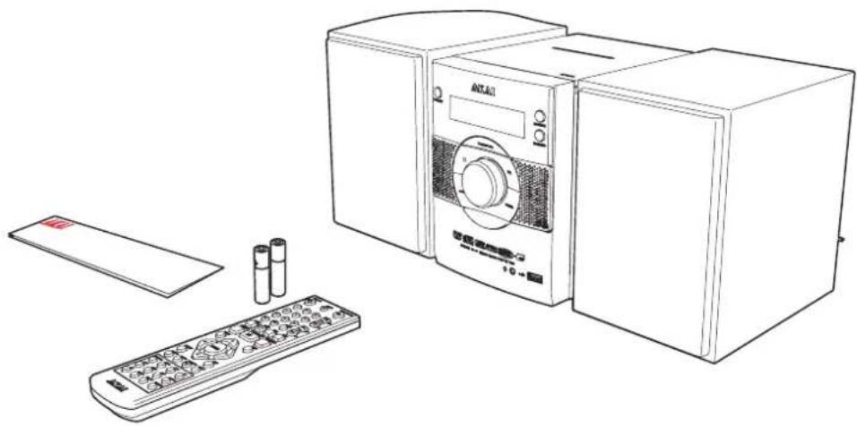 AKAI AMD315 - Contenu de l'emballage - 1