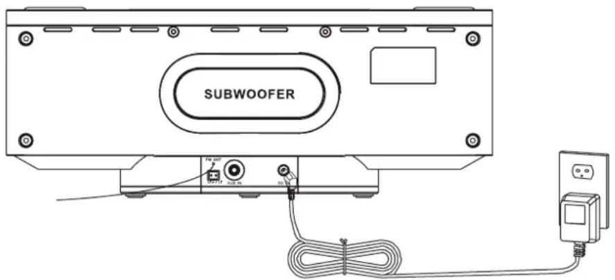 AKAI AMP10 - Using The AC Adaptor - 1