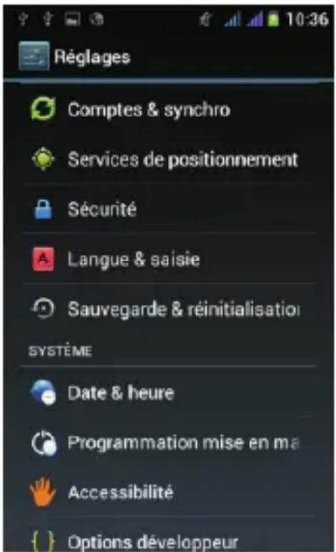 THOMSON TLINK535 - Activer la Géolocalisation et le GPS - 3
