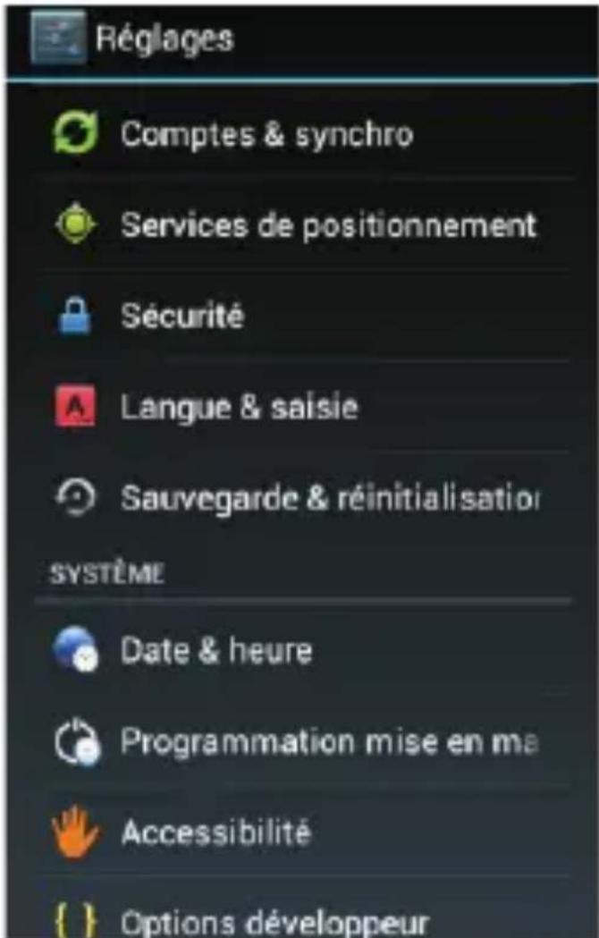 THOMSON TLINK535 - Changer la langue du téléphone - 2