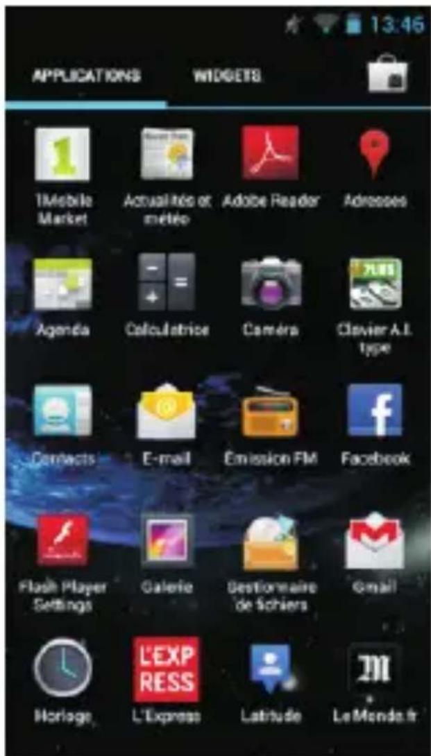 THOMSON TLINK535 - Utilisation des Widgets - 5