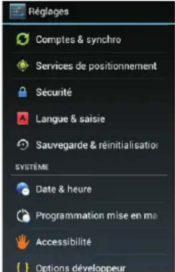 THOMSON TLINK535 - Activer et désactiver le clavier de prédiction français - 2