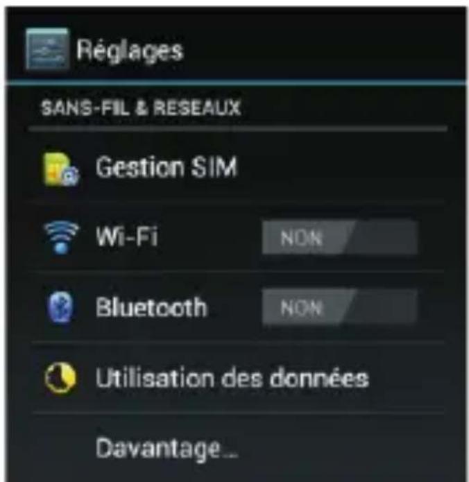 THOMSON TLINK475 - Changer la langue du téléphone - 1