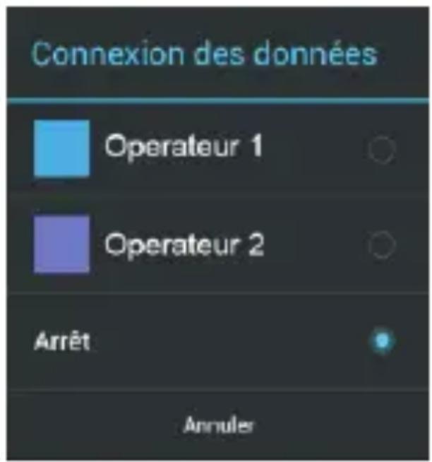 THOMSON TLINK475 - Activation du mode Données - 2
