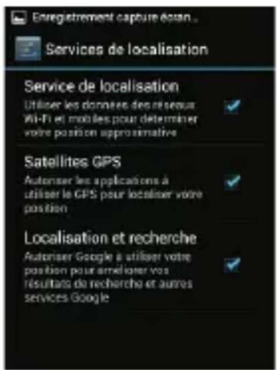 THOMSON TLINK405 - Activer la Géolocalisation et le GPS - 4