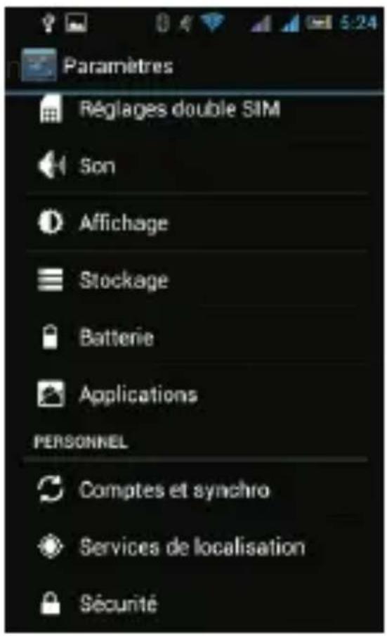THOMSON TLINK405 - Activer la Géolocalisation et le GPS - 3