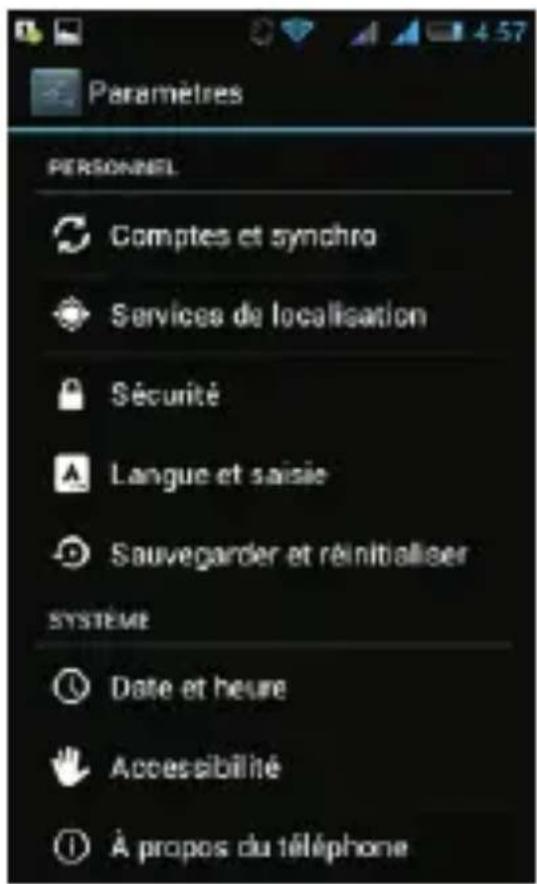 THOMSON TLINK405 - Activer et désactiver le clavier de prédiction français - 2