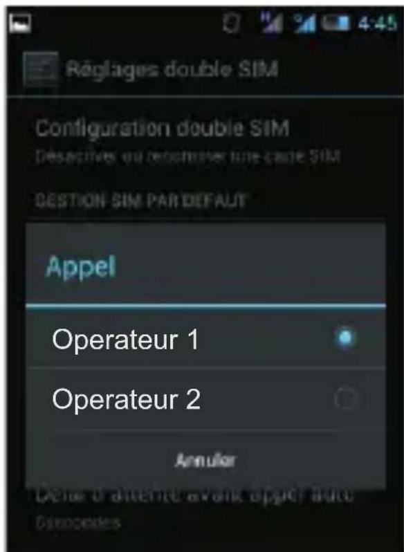 THOMSON TLINK405 - Sélection de votre opérateur pour la première utilisation - 3