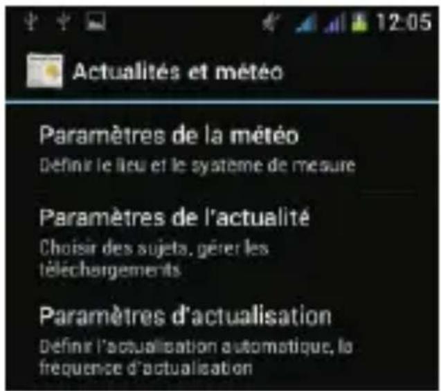 THOMSON TLINK405 - Utilisation des Widgets - 3