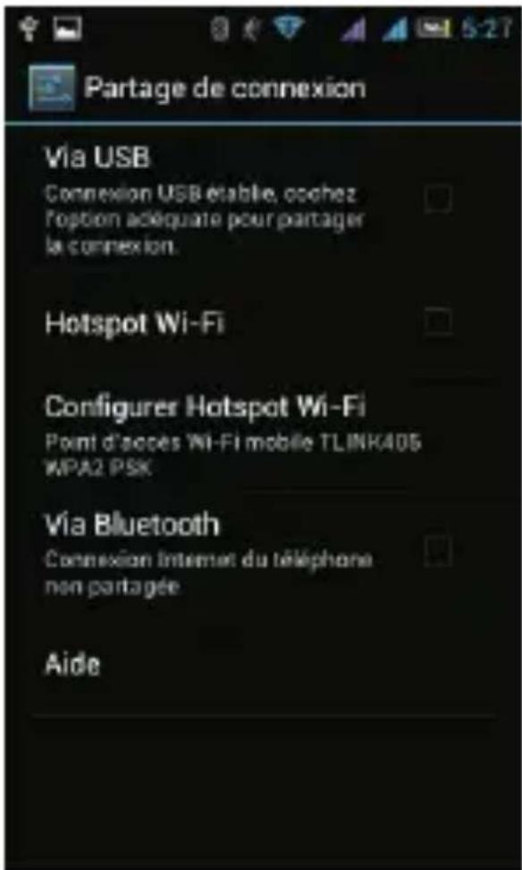 THOMSON TLINK405 - Activation du mode Hotspot - 2