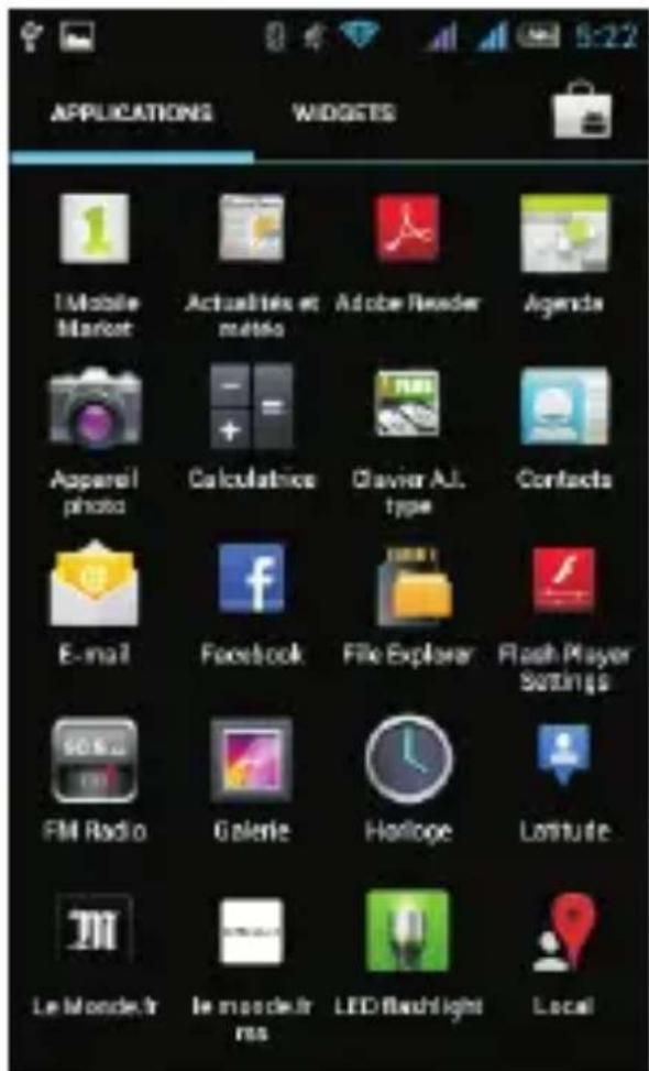 THOMSON TLINK405 - Utilisation des Widgets - 5