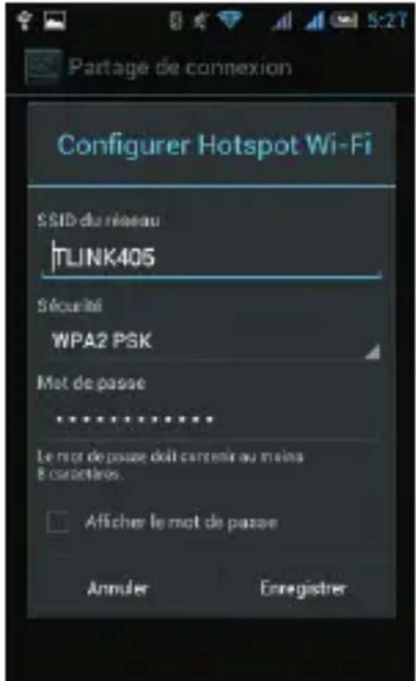 THOMSON TLINK405 - Activation du mode Hotspot - 3