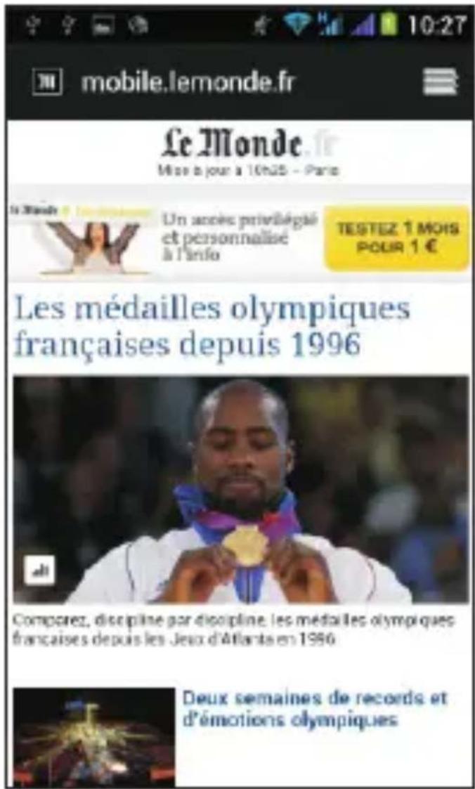 THOMSON Xview 3 TH1130M - Naviguez sur internet - 1