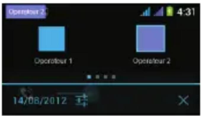 THOMSON Xview 3 TH1130M - Gestion double SIM : associer un numéro de téléphone à une carte SIM - 4