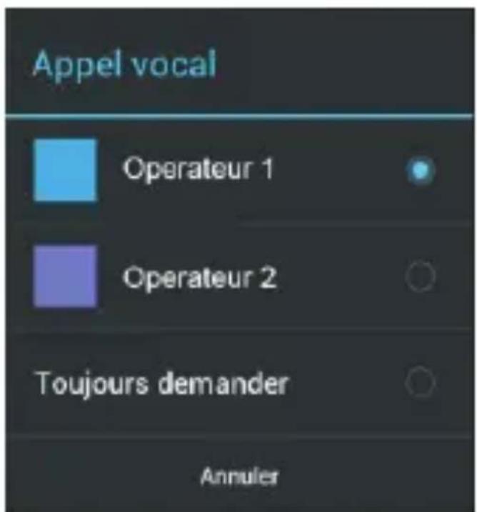 THOMSON Xview 3 TH1130M - Gestion double SIM : associer un numéro de téléphone à une carte SIM - 3