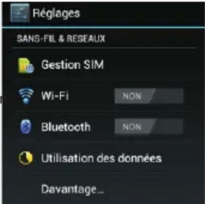 THOMSON Xview 3 TH1130M - Activer et désactiver le clavier de prédiction français - 1