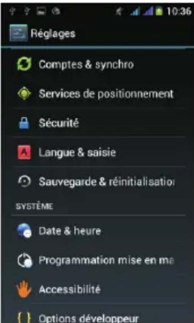 THOMSON Xview 3 TH1130M - Activer la géolocalisation et le GPS - 3