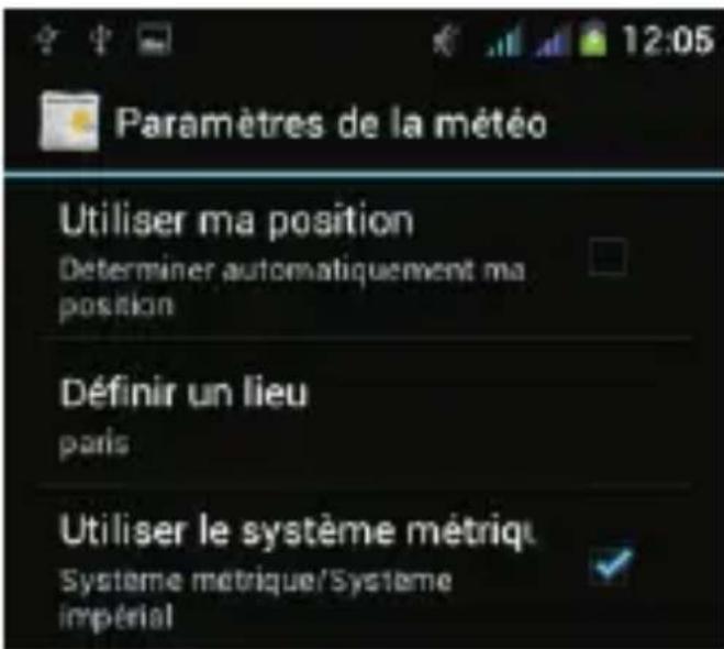 THOMSON Xview 3 TH1130M - Utilisation des widgets - 4