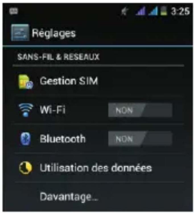 THOMSON Xview 3 TH1130M - Activation du mode hotspot - 1