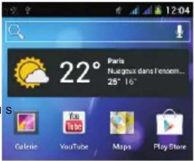 THOMSON Xlink 4.0 TH1127 - Utilisation des Widgets - 1
