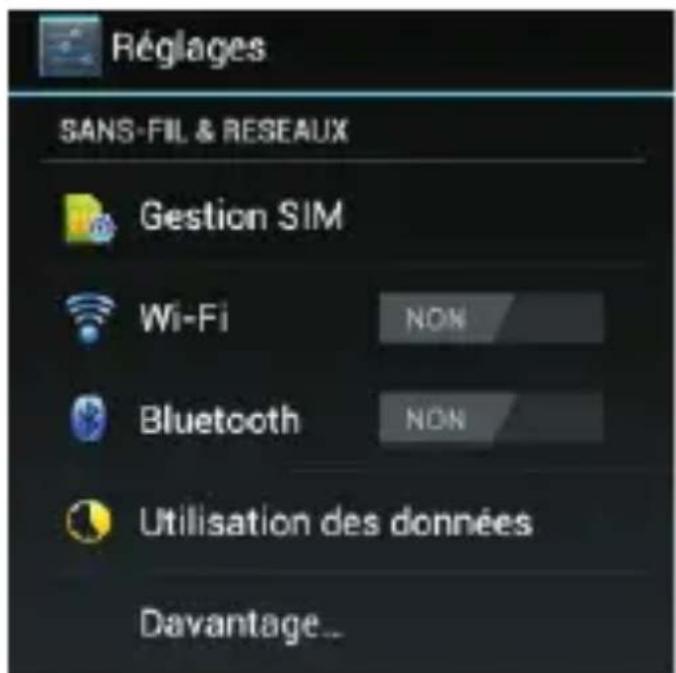 THOMSON Xlink 4.0 TH1127 - Consommation de données et activation / désactivation du mode Données - 1
