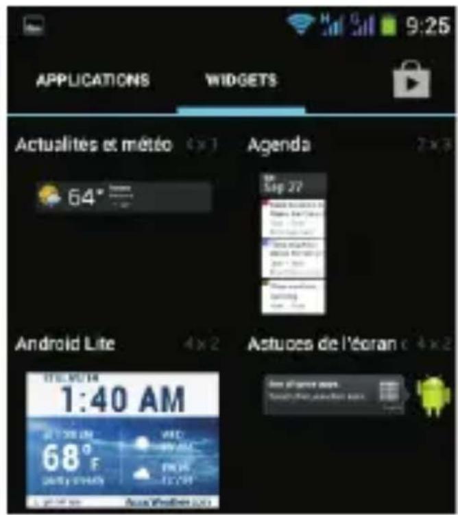 THOMSON Xlink 4.0 TH1127 - Utilisation des Widgets - 6