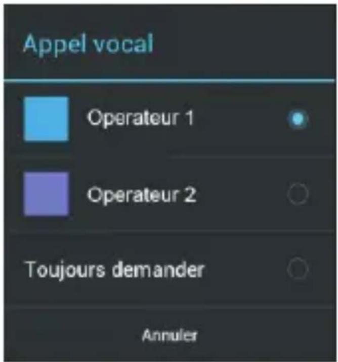 THOMSON Xlink 4.0 TH1127 - Gestion double SIM : associer un numéro de téléphone a une carte SIM - 3