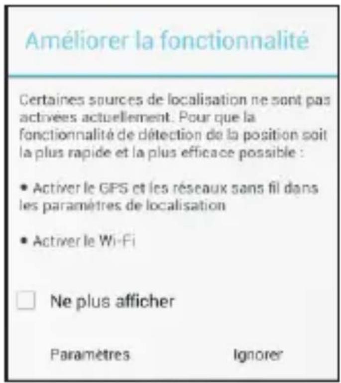 THOMSON Xlink 4.0 TH1127 - Activer la Géolocalisation et le GPS - 8
