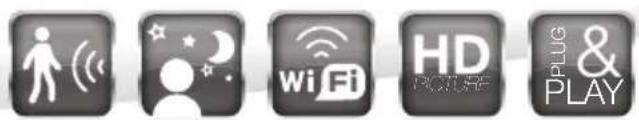 THOMSON 512392 - de Motorisierte IP-WLan-Kamera 720P HD - 1