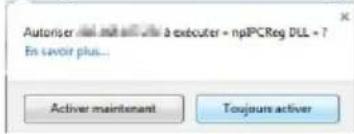 Autoriser nlp PCReg DLL - 7 En savoir plus... Active maintenant Toujours active
