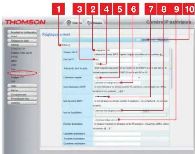 THOMSON 512391 - Beisel: Einrichten einer E-Mail-Benachrichtigung bei Erkennen einer Bewegung - 1