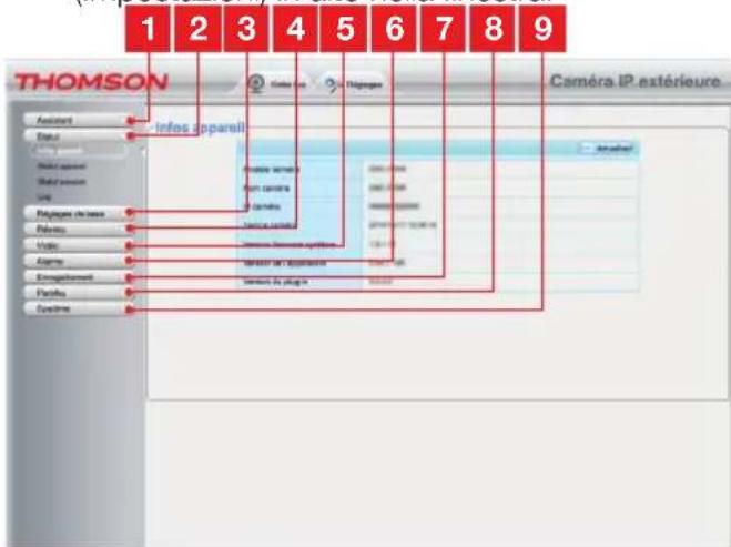 THOMSON 512391 - - Impostazioni - 1