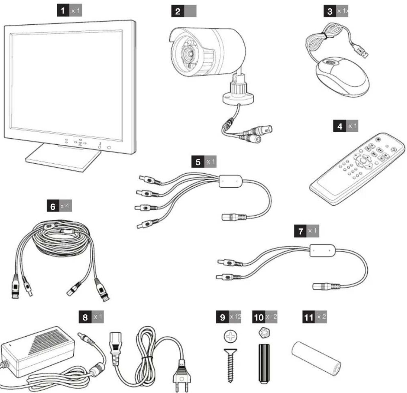 THOMSON 512316 - - CONTENU DU KIT - 1