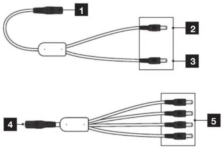 THOMSON 512316 - - CABLE D'ALIMENTATION POUR CAMÉRAS VIDEO - 1