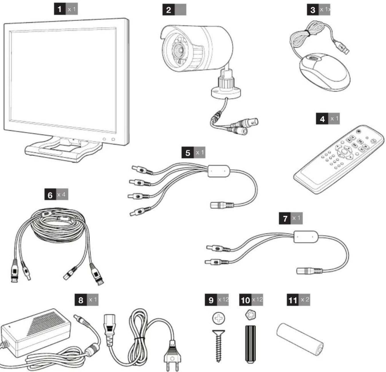 THOMSON 512316 - - CONTENUTO DEL KIT - 1