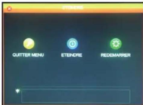 THOMSON 512314 - - Menu ETEINDRE - 1