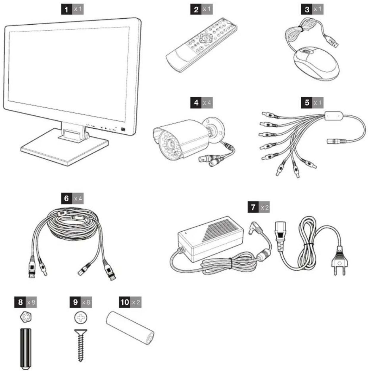 THOMSON 512314 - 1-INHOUD VAN DE KIT - 1