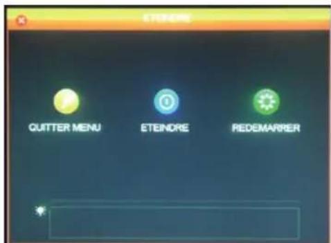 THOMSON 512314 - - Menu ETEINDRE (APAGAR) - 1
