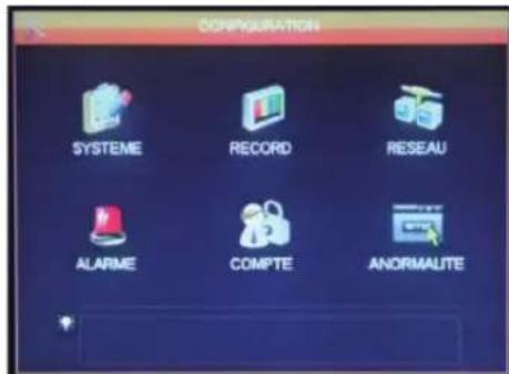 THOMSON 512314 - - Menu CONFIGURATION - 1