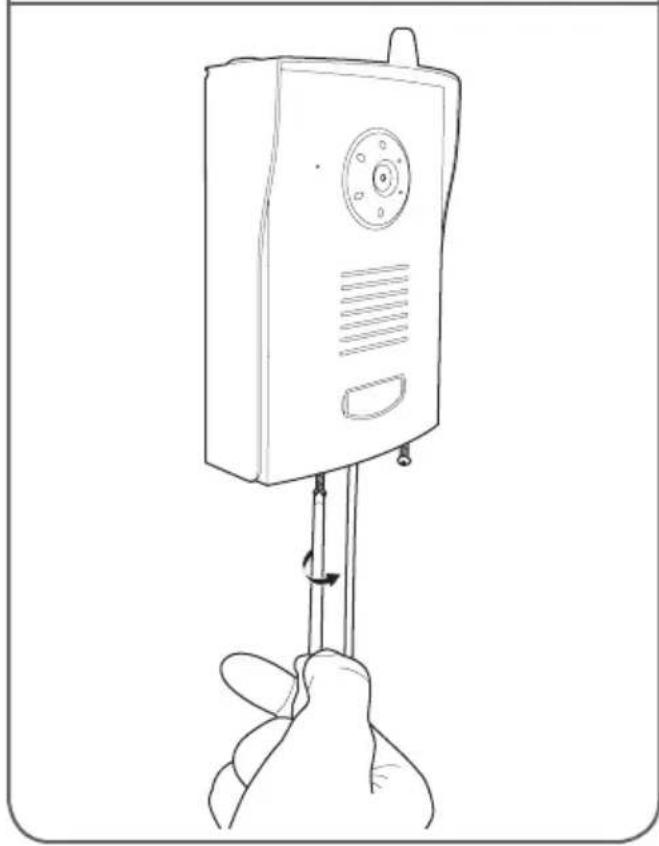 THOMSON 512166 - - INSTALLACION DE LA PLACA EXTERNA - 5